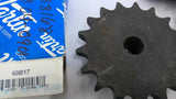 Martin 60B17 Roller Chain Sprocket 60 Chain 17 Teeth Blank Bore Lot Of 2