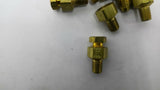 Durable Brass Compression Fittings 1/8" NPT X 3/4" Long Lot of 25