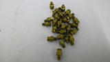 Durable Brass Compression Fittings 1/8" NPT X 3/4" Long Lot of 25