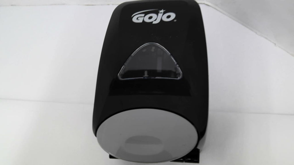 Gojo FMX-12 Black Dispensing System With Adhesive Strip Mounting Tape
