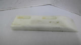 SP0781M1 White Plastic Slider 9" Long Width 2-3/8" Thickness 1"