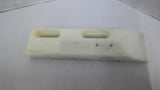 SP0781M1 White Plastic Slider 9" Long Width 2-3/8" Thickness 1"