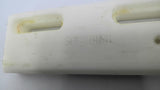SP0781M1 White Plastic Slider 9" Long Width 2-3/8" Thickness 1"