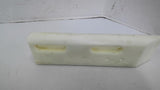 SP0781M1 White Plastic Slider 9" Long Width 2-3/8" Thickness 1"