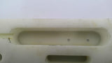 SP0781M1 White Plastic Slider 9" Long Width 2-3/8" Thickness 1"