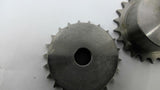 Ametric 3/8"-22 Sprocket 22 Teeth Blank Bore Lot Of 2