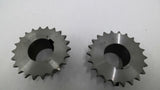 Ametric 3/8"-22 Sprocket 1-1/8" Bore Lot Of 2