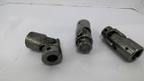 Curtis Keyway Assorted Universal Joint Lot Of 3