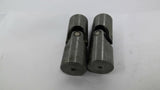 Curtis CJ650 Universal Joints OD 1-1/2" Length 4-1/4 Bores 1/8" Lot Of 2