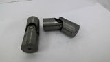 Curtis CJ650 Universal Joints OD 1-1/2" Length 4-1/4 Bores 1/8" Lot Of 2