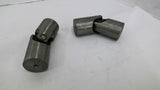 Curtis CJ650 Universal Joints OD 1-1/2" Length 4-1/4 Bores 1/8" Lot Of 2