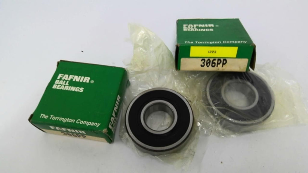 Fafnir 306PP Ball Bearing Bore 1-1/4" Lot Of 2