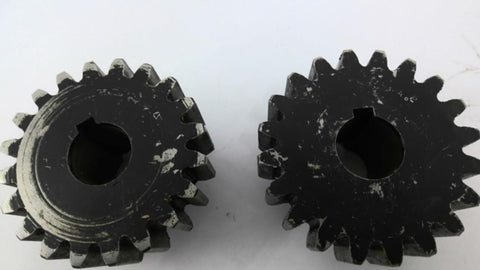 20-M-4 Spur Gear 1"Bore Lot of 2