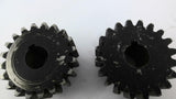 20-M-4 Spur Gear 1"Bore Lot of 2