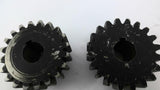 20-M-4 Spur Gear 1"Bore Lot of 2