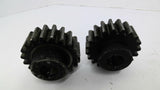 20-M-4 Spur Gear 1"Bore Lot of 2
