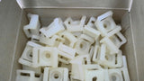 Kabelbinderhalter 718 Cable Tie Mounts 50 Pieces For 12MM, 5MM
