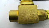 Whitey B-45F-8 Swagelok 1 Piece Brass Ball Valve 2500PSI