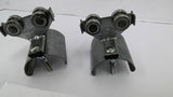 Insul-8 UL-E1632 Metal Clamp Fastener With Rollers Pic#8 On Each Side Lot Of 2