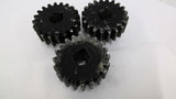 20-M.4 Pinion Gear Bore 1" Width 3-7/16" Lot Of 3