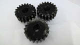 20-M.4 Pinion Gear Bore 1" Width 3-7/16" Lot Of 3