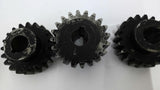 20-M.4 Pinion Gear Bore 1" Width 3-7/16" Lot Of 3
