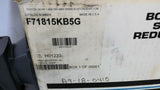 Boston F71815KB5G Worm Gear Reducer Ratio 15:1 Input HP 1.13 Input Bore 5/8"