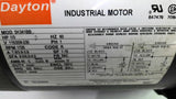 Dayton 5K341BB 1/3HP AC Motor 1725RPM Single Phase 56C 115/208-230V TEFC 60HZ