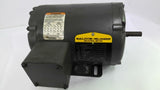 Baldor M3457 .33HP AC Motor 3450RPM 2-Pole 3PH 48Frame 230/460V TENV 60HZ