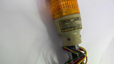 Arrow LOUT-24 3-Tier Stack Light Safety Signal With 2 Amber And 1 Red Lenses