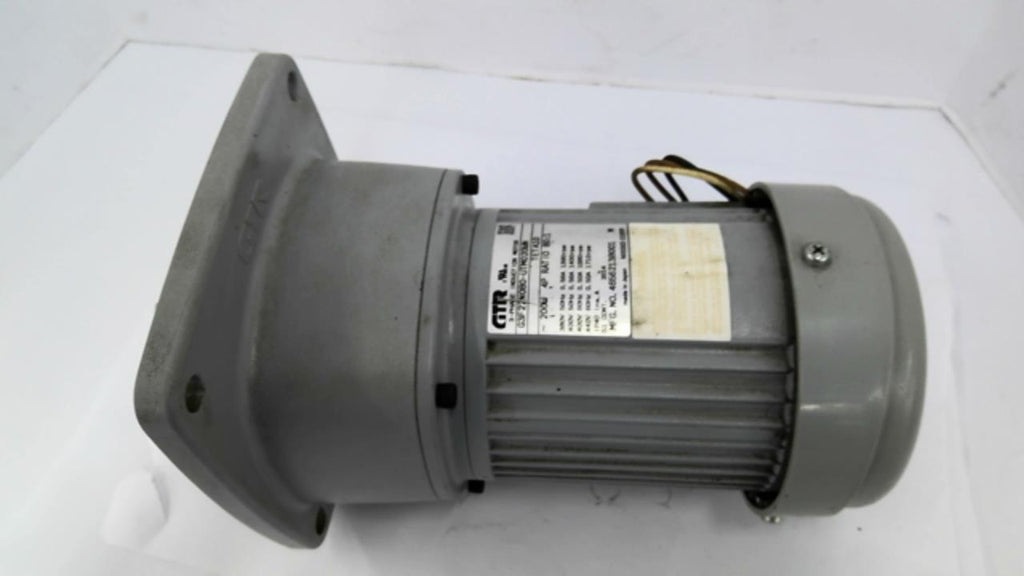 Nissel GTR G3F22.N080-UTM020WN 3-Phase Induction Gear Motor 20:1 Ratio 440V