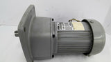 Nissel GTR G3F22.N080-UTM020WN 3-Phase Induction Gear Motor 20:1 Ratio 440V