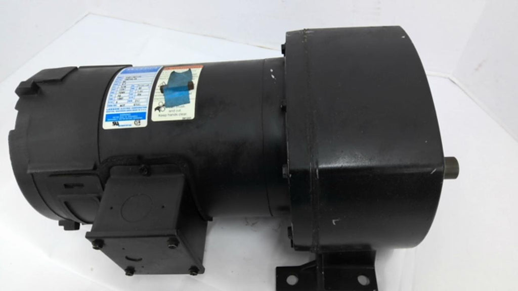 Leeson 108700.00 1/4HP DC Gear Motor 8RPM P1103-48 Frame 90V TENV Shaft L 1-1/2"