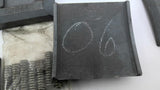 G2064 Heavy Metal Component 3-1/2" X 3-3/8" X 3/4" Lot Of 7