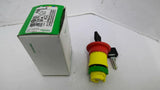 Schneider Electric XB5AS944 Emergency Stop Push Button With Keys