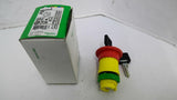 Schneider Electric XB5AS944 Emergency Stop Push Button With Keys