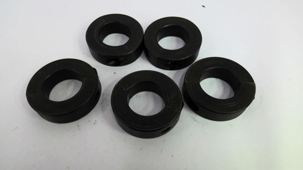Double Split Shaft Collar Lot Of 5 Bore 1-1/4" Width 2"