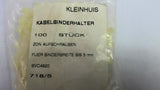 Kleinhuis SVC4620 718/5 Kabelbinderhalter 100 Pack Size 5mm