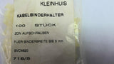 Kleinhuis SVC4620 718/5 Kabelbinderhalter 100 Pack Size 5mm