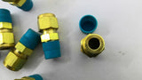 Swagelok Brass Compression Tube Fittings 3/8" X 1/4" Lot Of 8