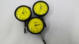 Mahr Federal C-018658 Dial Indicator 28IM .02mm Lot Of 3