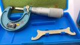 Fowler 52-253-001 Micrometer Lot Of 2 Range 0-1"