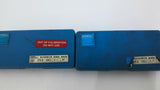 Fowler 52-253-001 Micrometer Lot Of 2 Range 0-1"