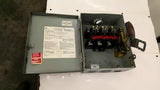 GE THN3361 Non-Fusible Heavy Duty Safety Switch 600Vac 30A 250Vdc 3P 3Ph Nema 1