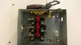 GE THN3361 Non-Fusible Heavy Duty Safety Switch 600Vac 30A 250Vdc 3P 3Ph Nema 1