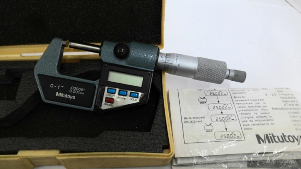 Mitutoyo 293-761-10 Digital Micrometer