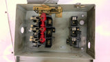 GE TH3361 Fusible Safety Switch 600Vac 260Vdc 30A 3P 3Ph Nema 1