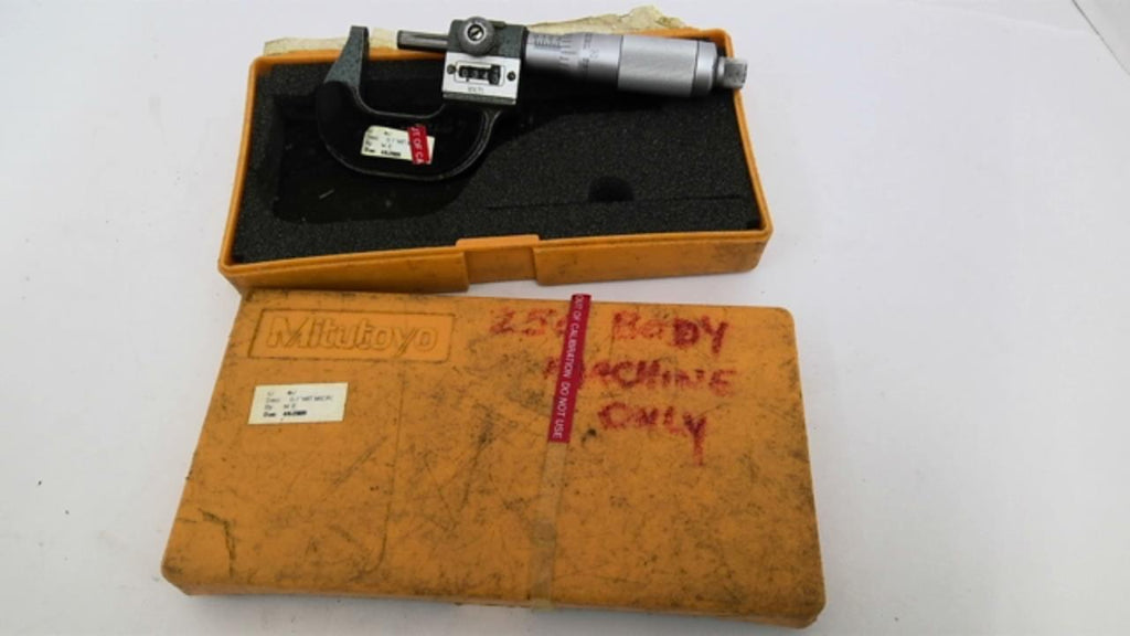 Mitutoyo 206-102 OMV-1"K Micrometer