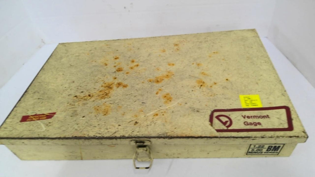 Vermont 2466 Gage Pin Set 1.22/5.00 Minus