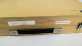 Bowers Metrology 190995 XTPG03-BT Calibration Metric Set In Wooden Box 65.006mm